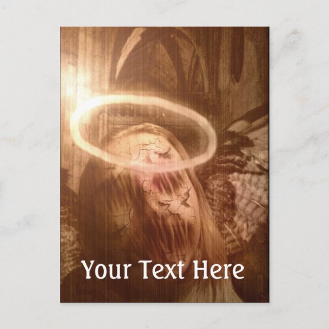 Falln Guardian Angel Postkarte (Vorderseite)
