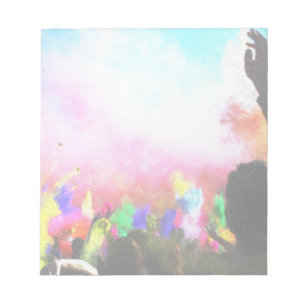 Falln Holi Colors Notizblock