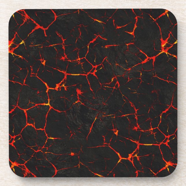 Falln Hot Lava Getränkeuntersetzer (Vorderseite)