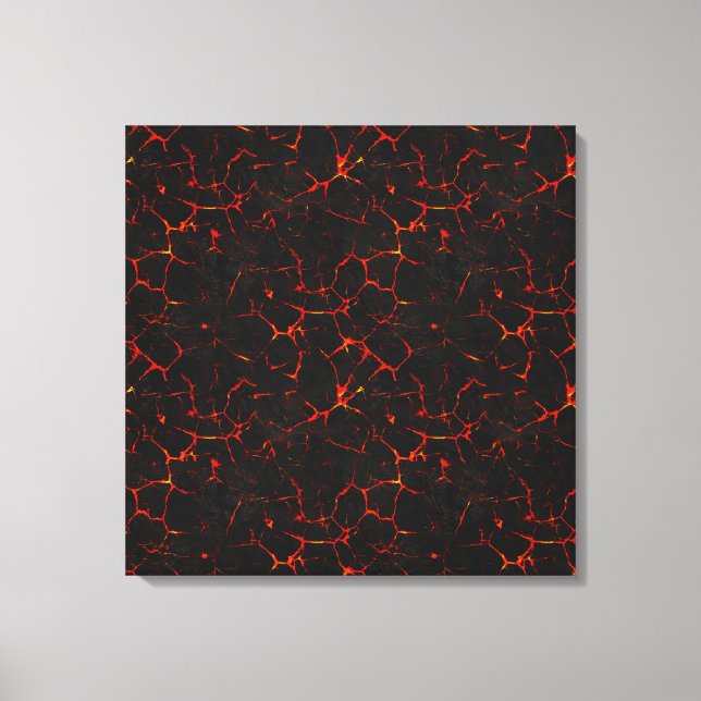Falln Hot Lava Leinwanddruck (Vorderseite)