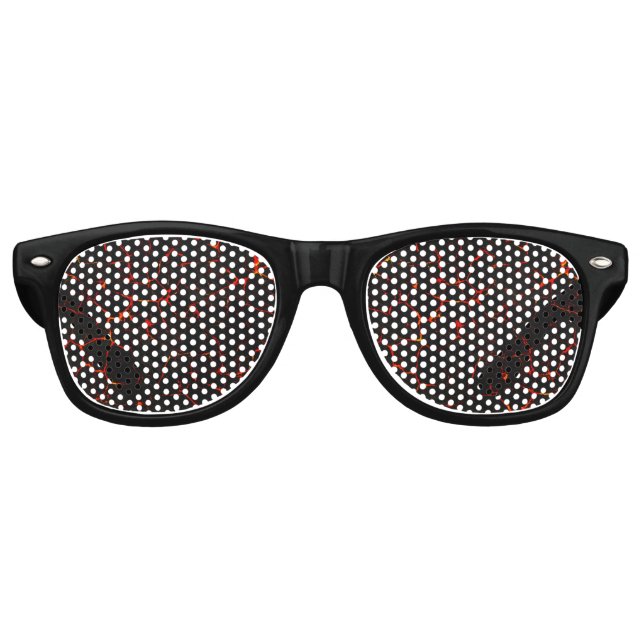 Falln Hot Lava Partybrille (Vorderseite)