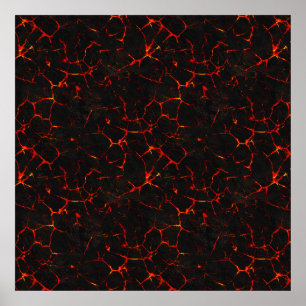 Falln Hot Lava Poster