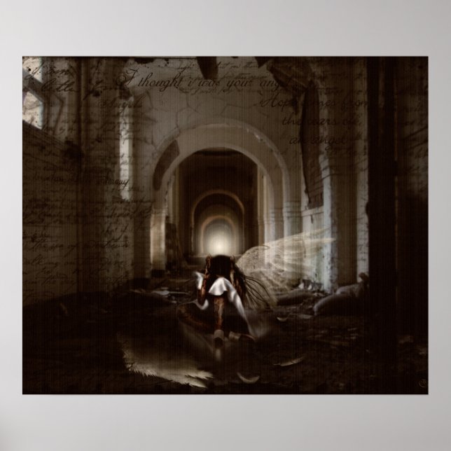 Falln ich dachte, ich wäre dein Engel Poster (Vorne)