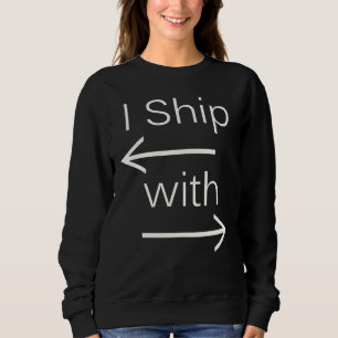 Falln ich schicke es (Sie wählen Hintergrundfarbe! Sweatshirt
