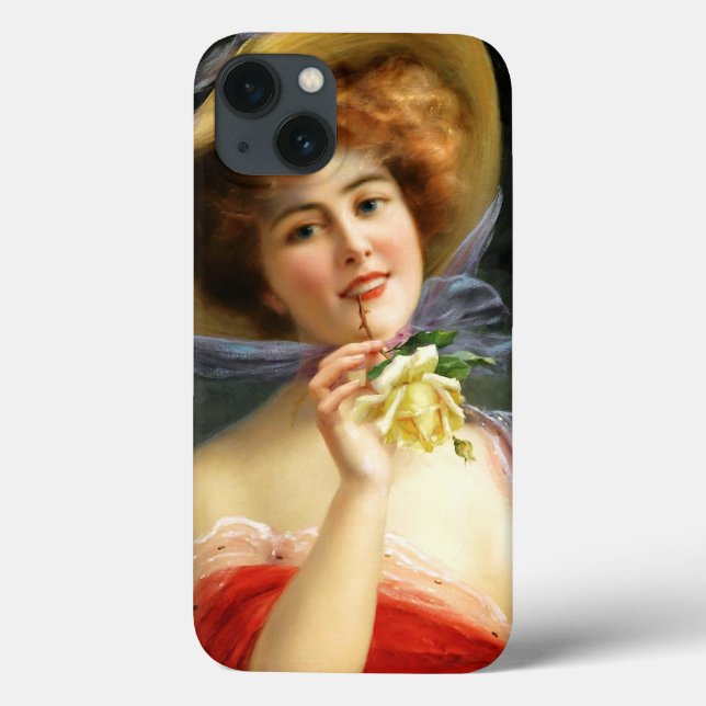 Falln Lady in Red Case-Mate iPhone Hülle (Rückseite)