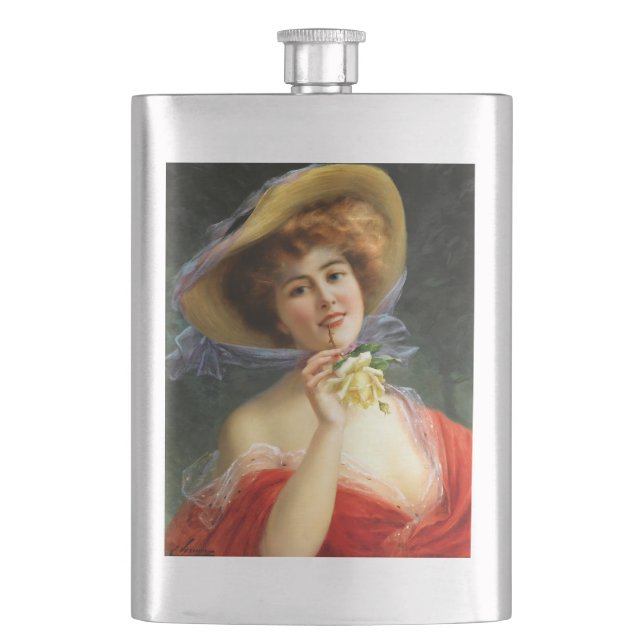 Falln Lady in Red Flachmann (Vorderseite)