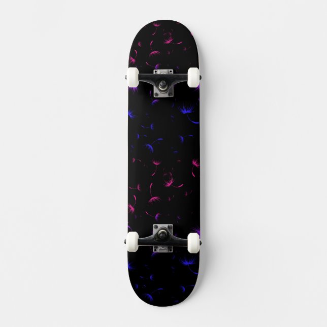Falln Löwenzahn sät bisexuellen Stolz Skateboard (Vorderseite)
