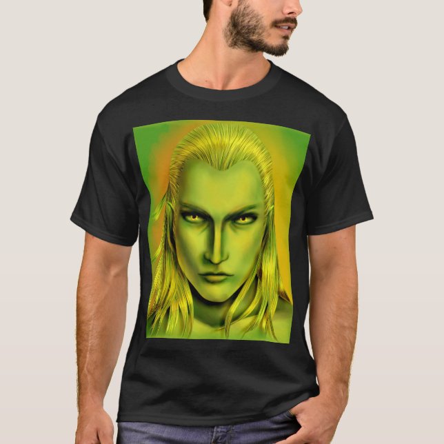 Falln Male Forest Elf T-Shirt (Vorderseite)