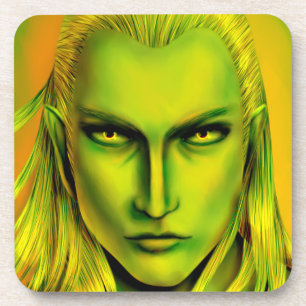Falln Male Forest Elf Untersetzer