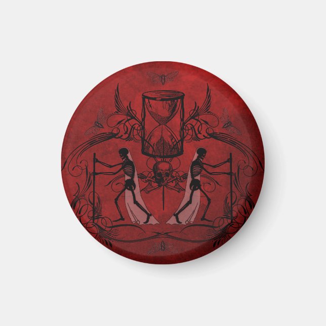Falln Memento Mori Magnet (Vorne)