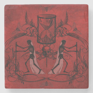Falln Memento Mori Steinuntersetzer