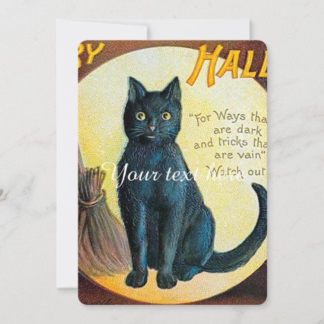 Falln Merry Halloween Cat (Vorderseite)