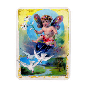 Falln Oaster Fairy Magnet