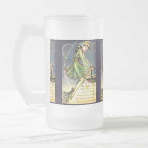 Falln Oaster Hexe Mattglas Bierglas