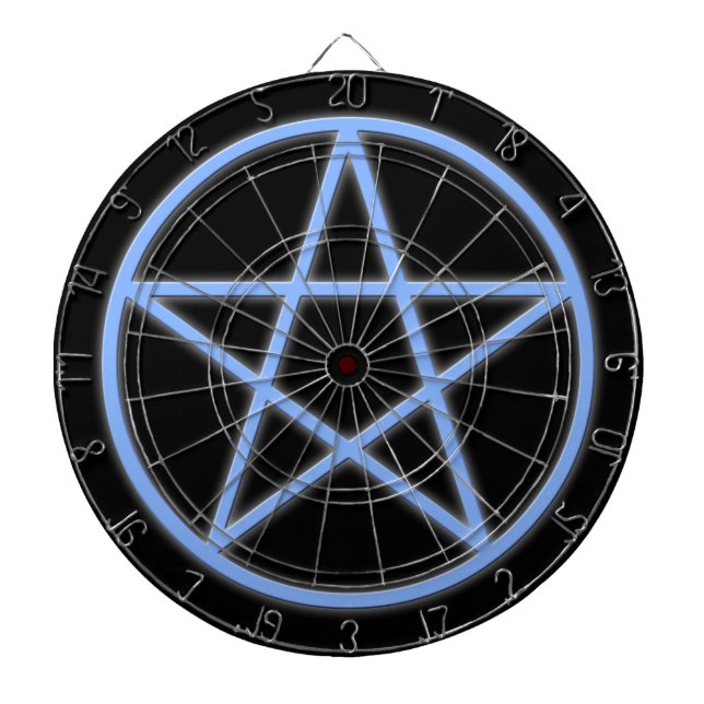 Falln Pagan Pentacle Dartscheibe (vorne)
