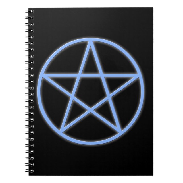 Falln Pagan Pentacle Notizblock (Vorderseite)