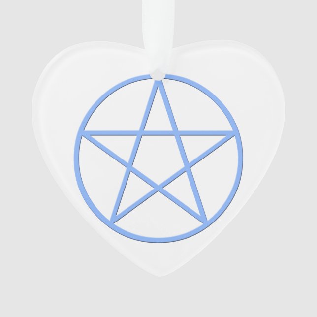 Falln Pagan Pentacle Ornament (Vorderseite)