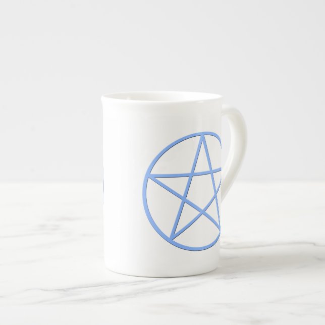 Falln Pagan Pentacle Prozellantasse (Vorderseite Rechts)