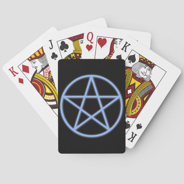 Falln Pagan Pentacle Spielkarten (Rückseite)