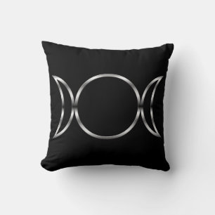 Falln Pagan Triple Godß Symbol Kissen