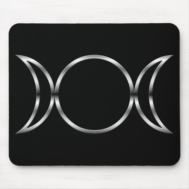 Falln Pagan Triple Godß Symbol Mousepad (Vorne)
