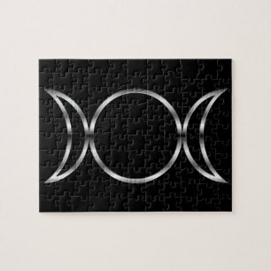 Falln Pagan Triple Godß Symbol Puzzle