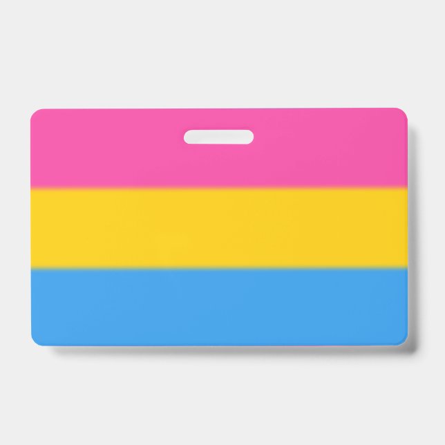 Falln Pansexual Stolz-Flagge Ausweis (Vorderseite)