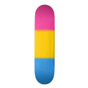 Falln Pansexual Stolz-Flagge Skateboard