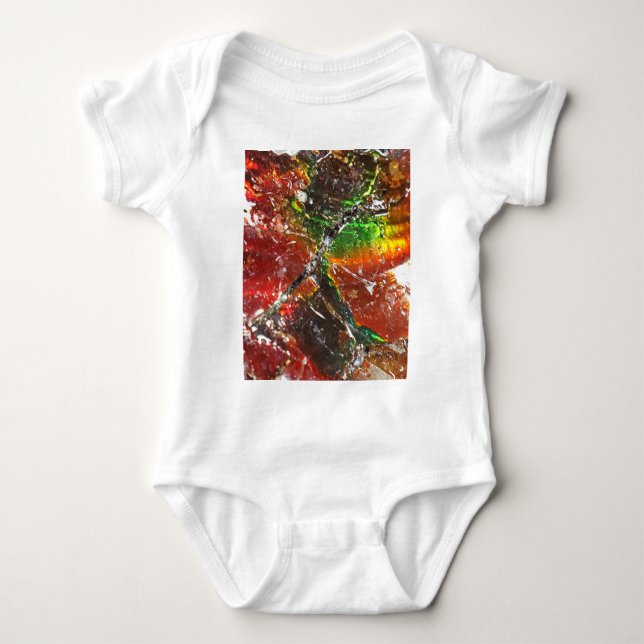 Falln Piedras Arcoiris Baby Strampler (Vorderseite)