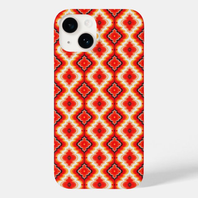 Falln Psychedelic Sunset Case-Mate iPhone Hülle (Rückseite)