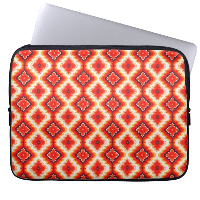 Falln Psychedelic Sunset Laptopschutzhülle (Vorderseite)