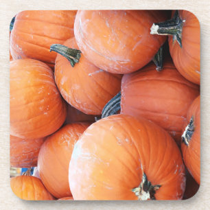 Falln Pumpkin Pile Getränkeuntersetzer