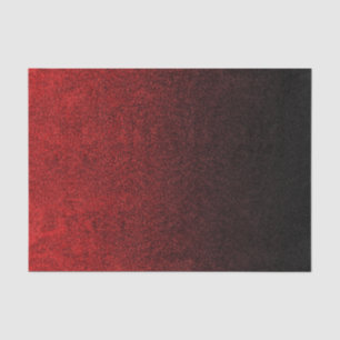 Falln rote u. schwarze Glitzer-Steigung Seidenpapier