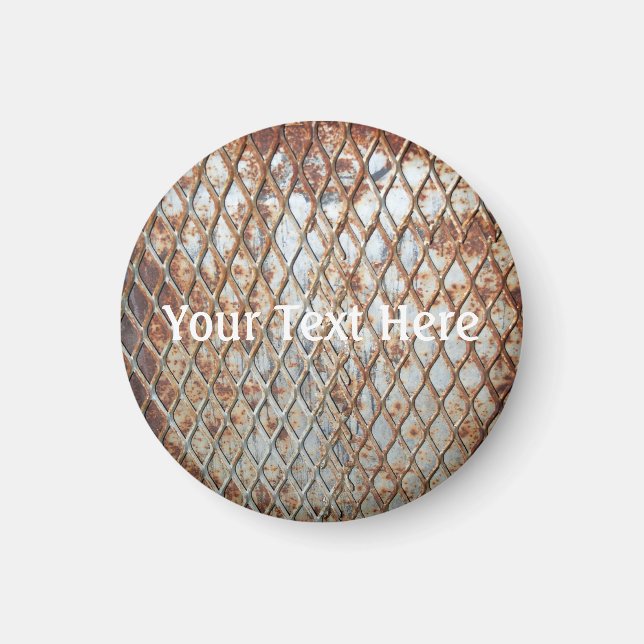 Falln Rusty Grate Magnet (Vorne)