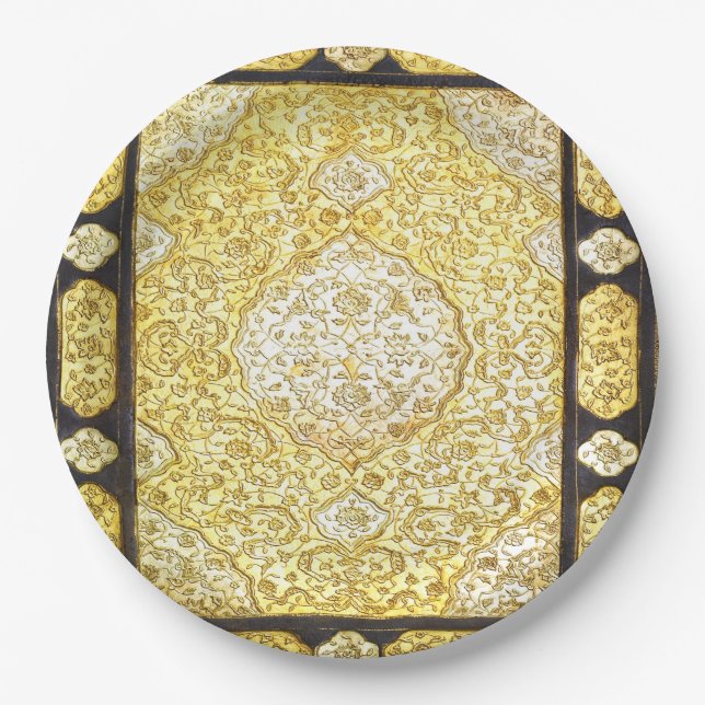 Falln Sacred Gold Pappteller (Vorderseite)