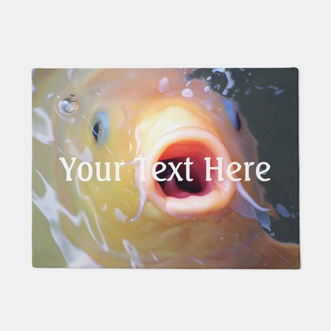 Falln Singing Ghost Koi Fußmatte (Vorderseite)