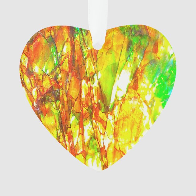 Falln Sunset Ammolite Ornament (Vorderseite)