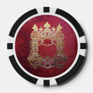 Falln Tink verkettete Crimson Pokerchips