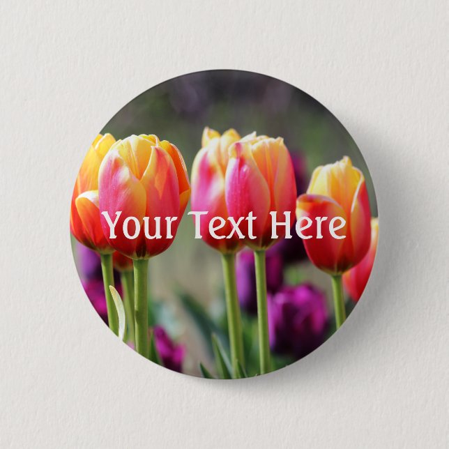 Falln Tulips Aflm Button (Vorderseite)