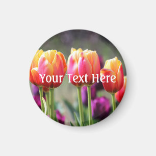 Falln Tulips Aflm Magnet
