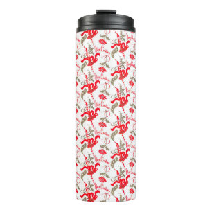 Falln Vintage Merry Christmas Kerzen Thermosbecher