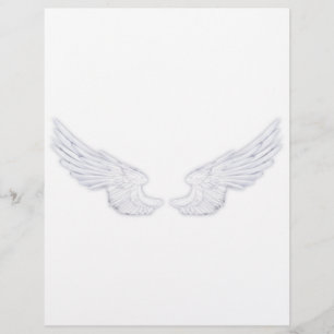 Falln White Angel Wings