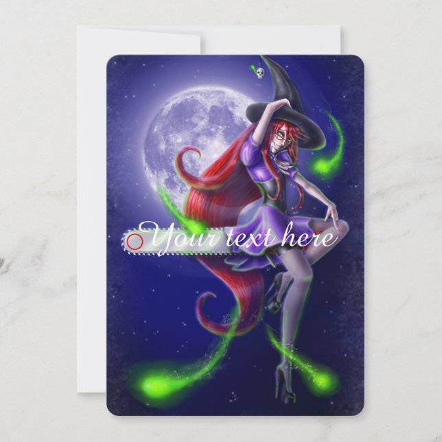 Falln Witchy PinUp (Vorderseite)