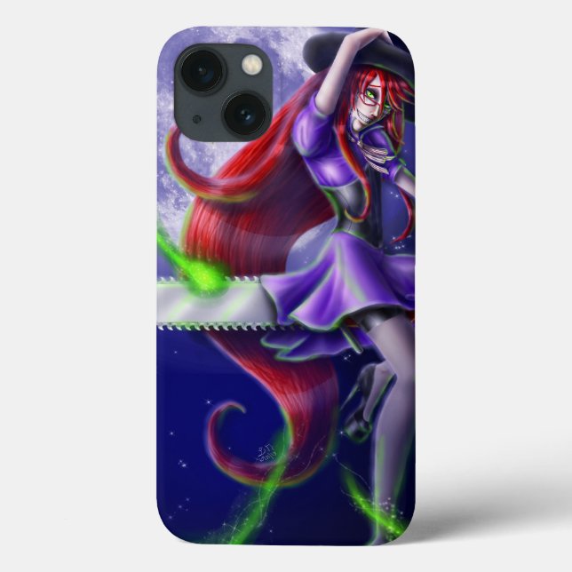Falln Witchy PinUp Case-Mate iPhone Hülle (Rückseite)