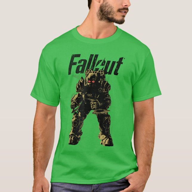 Fallout Power Armor T-Shirt (Vorderseite)