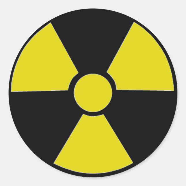 Fallout Runder Aufkleber (Vorderseite)