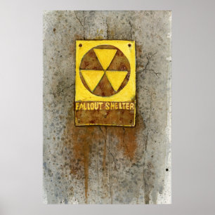 FALLOUT SHELTER #1 Archivdruck Poster