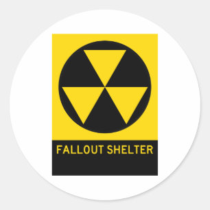 Fallout Shelter Highlights Runder Aufkleber