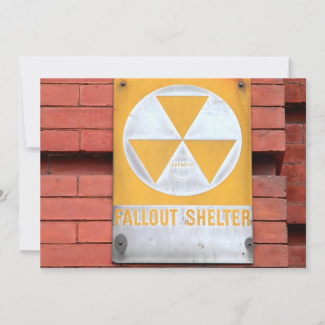 Fallout Shelter Sign (Vorderseite)