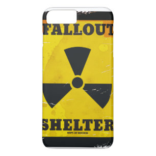 Fallout Shelter Vintage-Warnposter Case-Mate iPhone Hülle